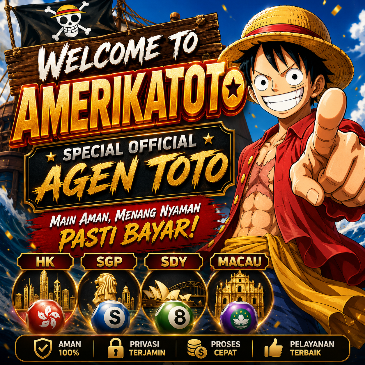 Welcome To AMERIKATOTO > Special Official Agen Toto Togel HK, SGP, SDY & Macau Pools